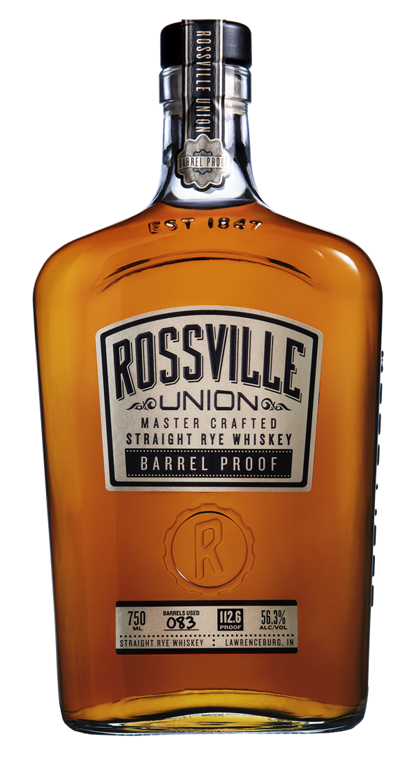 Rossville Union Master Crafted Barrel Proof Straight Rye Whiskey