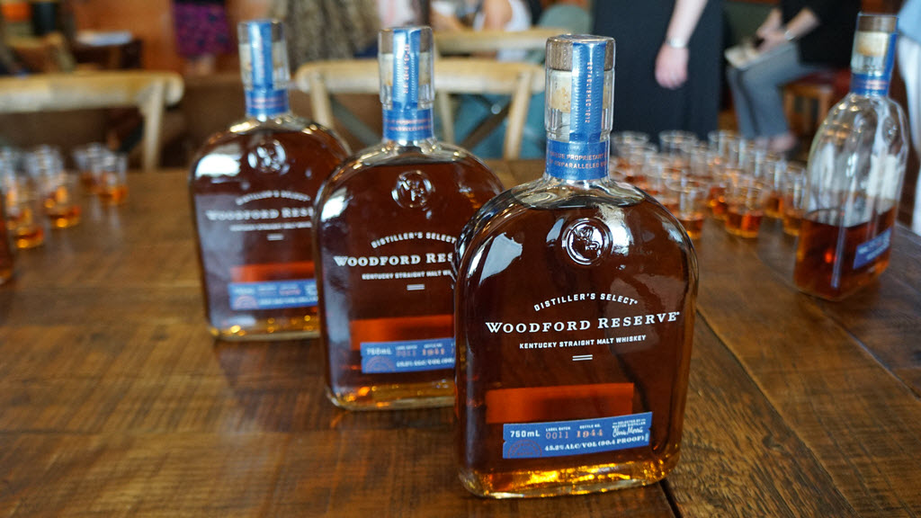 Woodford Reserve Distillery - Woodford Reserve Kentucky Straight Malt Whiskey Bottles