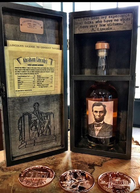 Boundary Oak Distillery - Bottle No. 1 of the Abraham Lincoln Commemorative Box Set