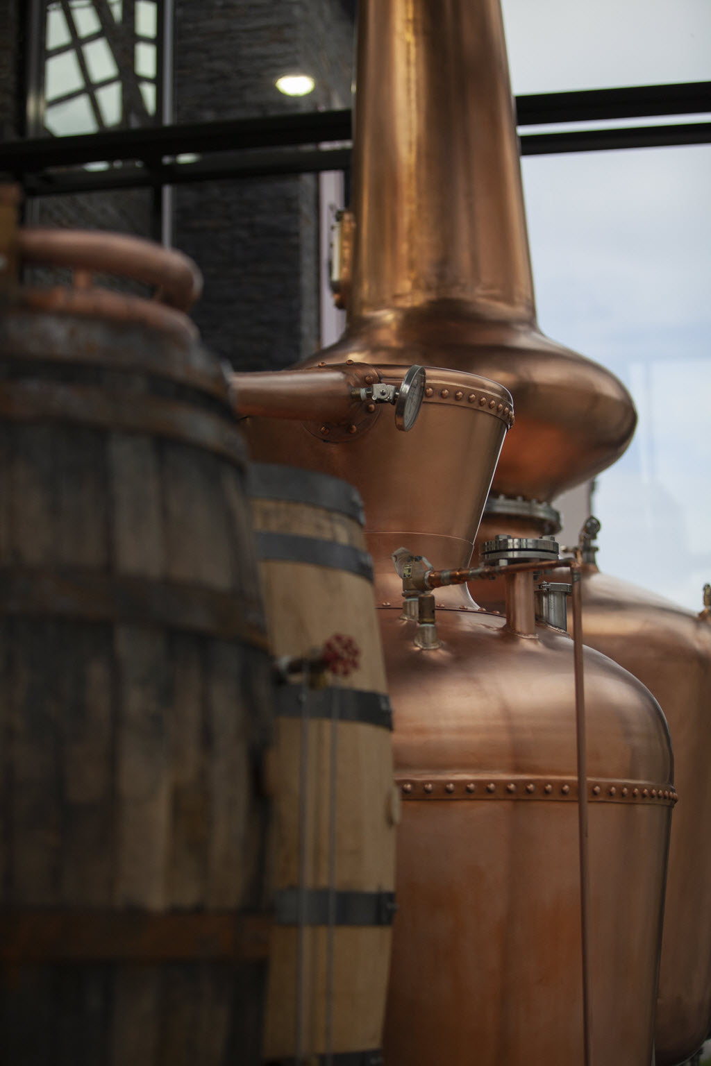 Dueling Barrels Brewery & Distillery - Vendome Copper & Brass Works Copper Pot Still 4