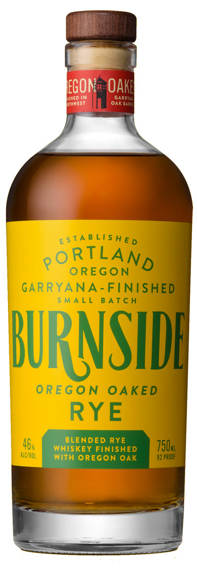Eastside Distilling - Small Batch, Burnside Oregon Oaked Rye Finished in Garryana Barrels