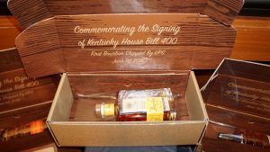 Kentucky Distillers' Association - First Box of Wilderness Trail Distillery Bourbon Ready to Ship