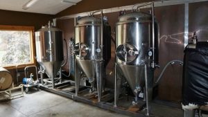 Hard Truth Distilling - Micro Distillery Above Restaurant, Fermention Tanks