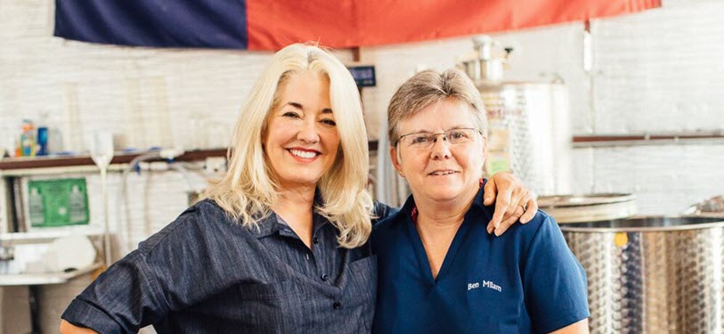 Ben Milam Whiskey Distillery - Founder Marsha Milam and Head Distiller Marlene Holmes