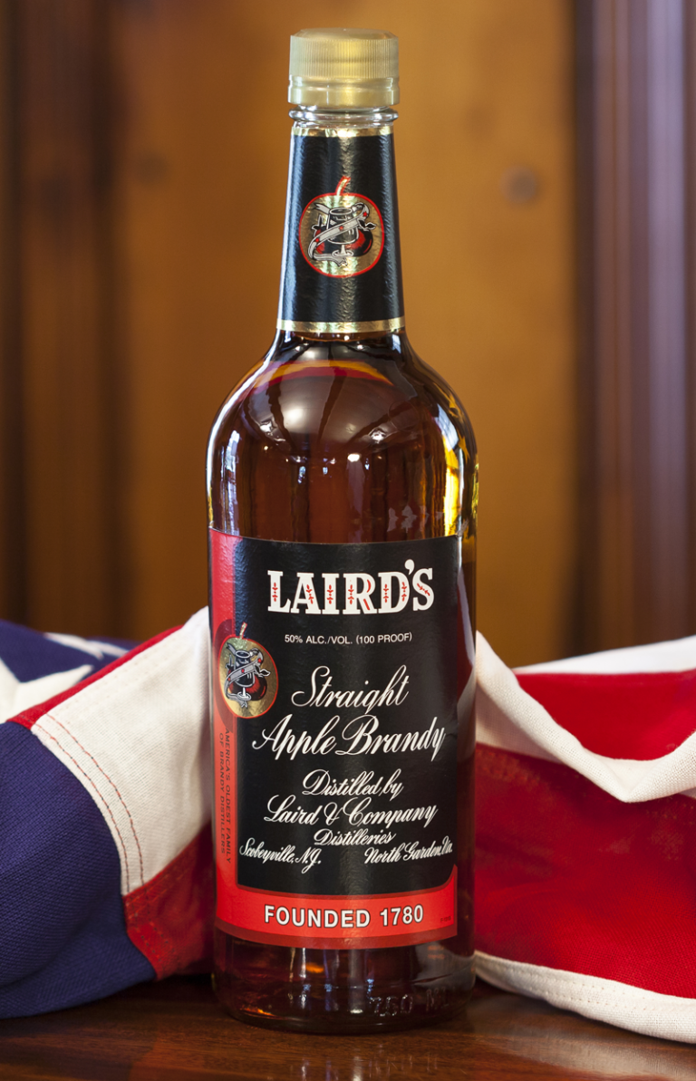 Laird & Company's Bottled in Bond Straight Apple Brandy Returning This