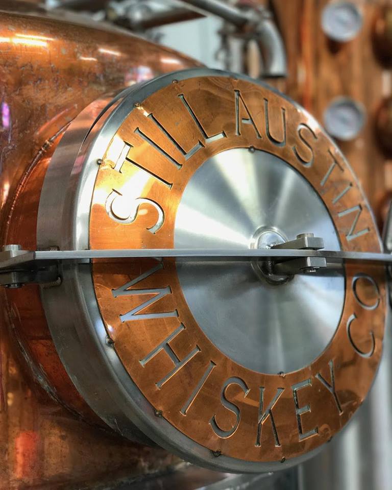 Still Austin Whiskey Co. - Copper Pot Still Named Queen Elizabeth
