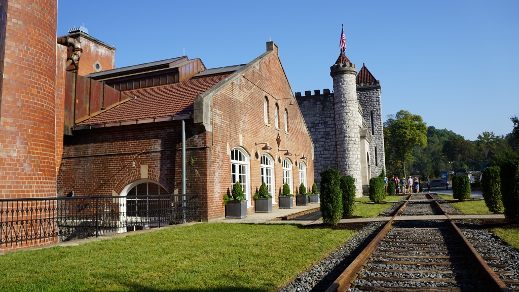 Castle & Key Distillery - The Castle and Recently Discovered Train Tracks