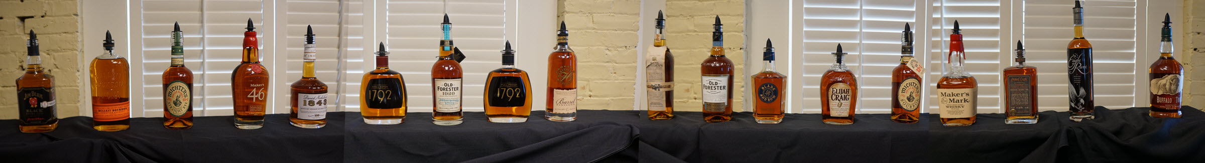 Kentucky Bourbon Hall of Fame - Bottles of Bourbon