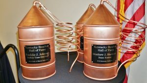 Kentucky Bourbon Hall of Fame - Freddie J. Johnson, Buffalo Trace Distillery - Matthew J. Shattock, Beam Suntory