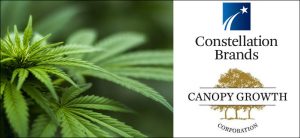 Constellation Brands - Buys 38% Stake in Canadian cannabis company Canopy Growth Corporation