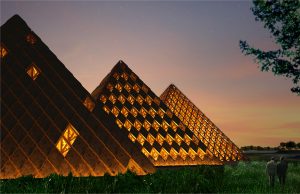 Kentucky Owl Park - Rendering of Pyramids