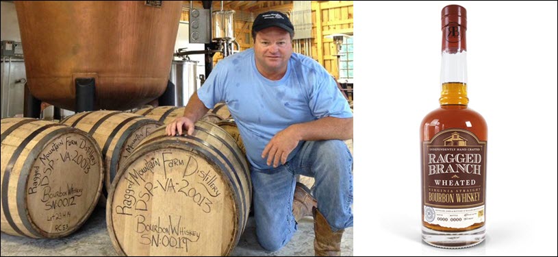 Ragged Branch Distillery - Founder Alex Toomy, Releases Ragged Branch 4 Year Old Virginia Straight Bourbon Whiskey