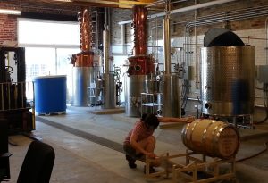 Catoctin Creek Distilling - Pot Stills, Mash Tun, Barrel