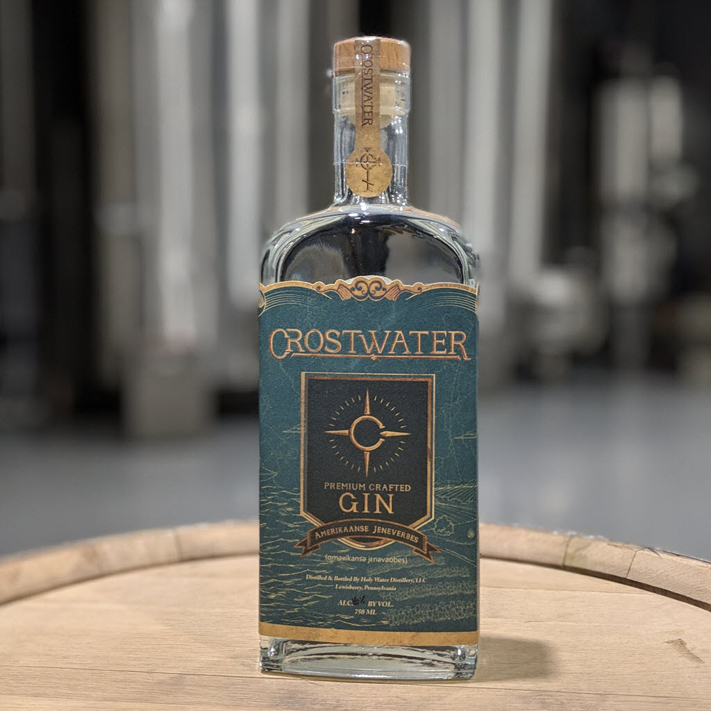 Crostwater Distilled Spirits - Premium Crafted Gin, Amerikaanse Jeneverbes
