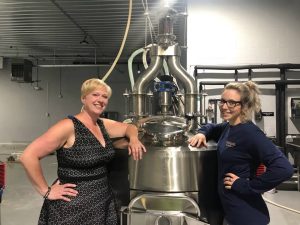 Crostwater Distilled Spirits - President Victoria Close and Head Distiller Julia Celano