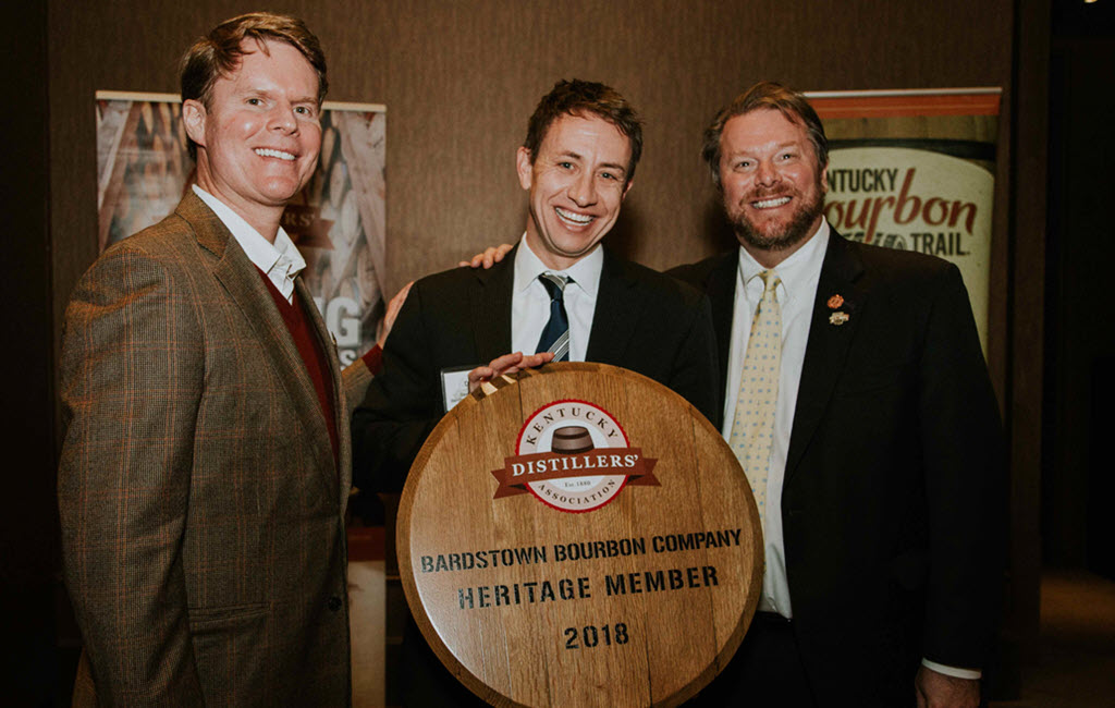 Kentucky Distillers' Association - Bardstown Bourbon Company Moves up to Heritage Member