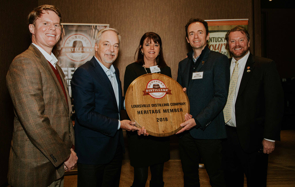 Kentucky Distillers' Association - Louisville Distilling Company Moves up to Heritage Member