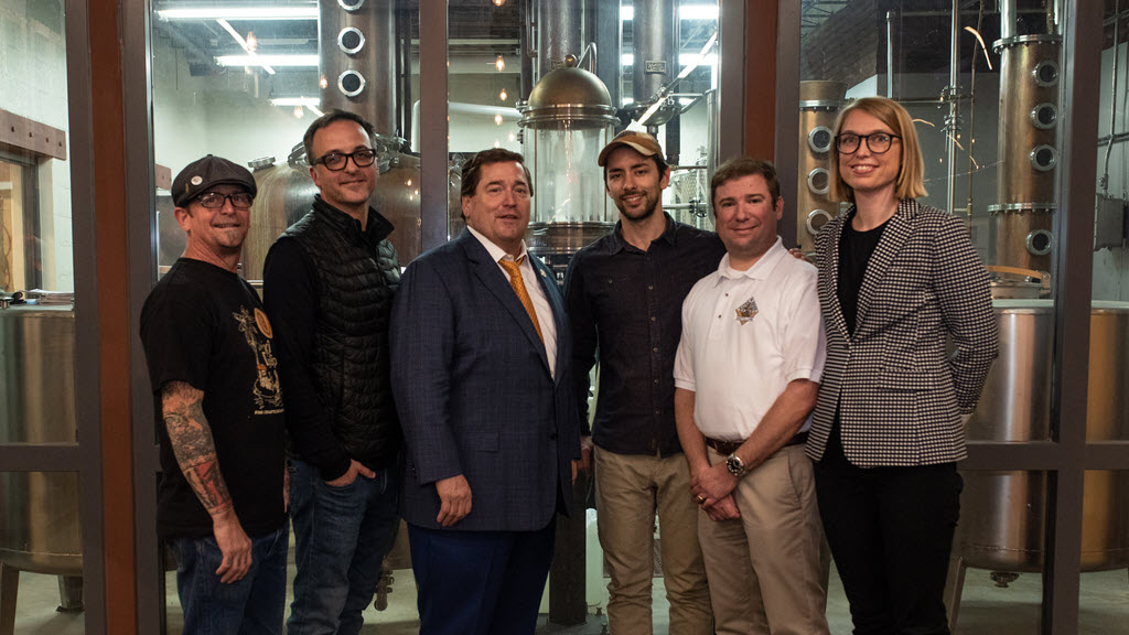 Louisiana Distillers Guild - Members Meet with Louisiana Lieutenant Governor Billy Nungesser