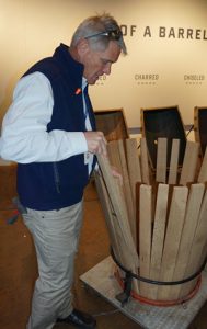 Brown-Forman Cooperage - Greg Roshkowski, VP Director Wood Planning-Procurement and Processing Shows Visitors How to Raise a Barrel