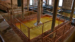 Buffalo Trace Distillery - Historic OFC Distillery Fermenation Tank Discovered, Renovated and in Use, Full Fermenter in Production
