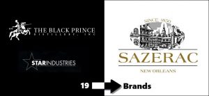 Sazerac Buys 19 Brands from Star Industries and Black Prince Distillery