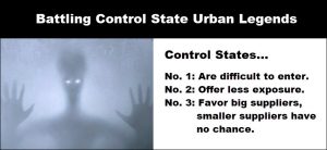 Separating Fact from Fiction When It Comes to Control States