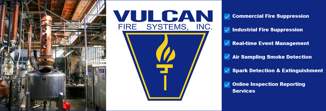 Vulcan Fire Systems - Specialists in Distillery Fire Protection, Hero Image