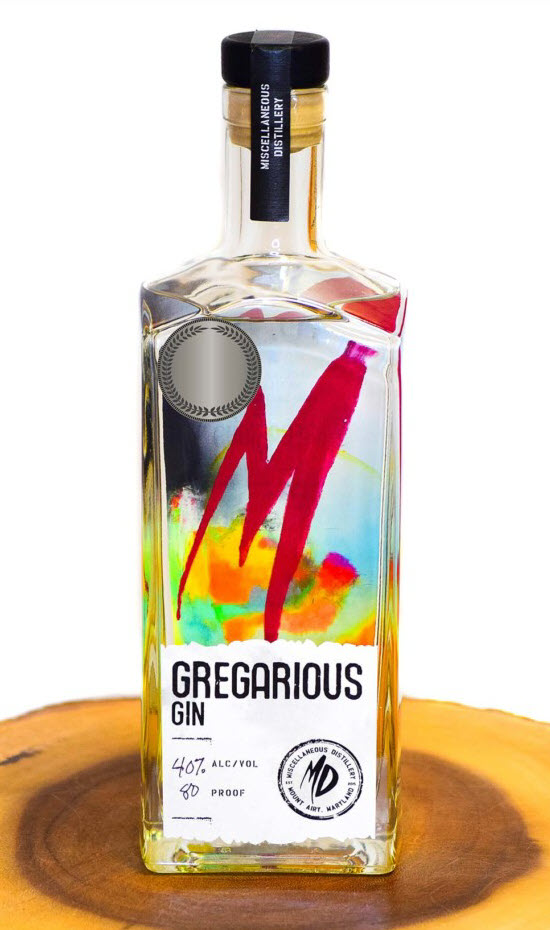 American Craft Spirits Association - Innovation Awards, MISCellaneous Distillery, Gregarious Gin