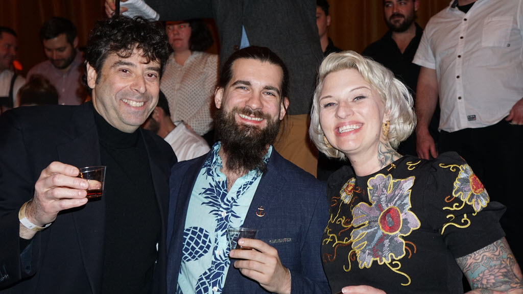 Bourbon Classic - The Judges - Chef Robert Bleifer – VP Food Network, Sam Slaughter – Food & Drink Editor for The Manual and Molly Wellmann – Owner and Bartender of Myrtle’s Punch House and Japps