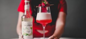 How to Make a Valentines Day Ginger Clover Club Cocktail