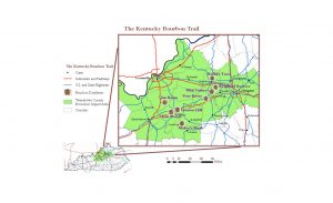 Kentucky Bourbon Trail - 2009 Map
