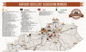 Kentucky Distillers' Association - 2018 Members Map