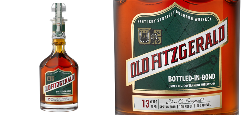 Heaven Hill Distillery - Old Fitzgerald 13 Year Old Bottled-in-Bond Kentucky Straight Bourbon Whiskey, 2019 Spring Bottle