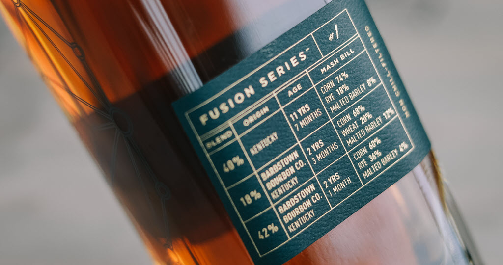 Bardstown Bourbon Company - Bardstown Bourbon Company's Fusion Series #1 Kentucky Straight Bourbon Whiskey Mash Bill