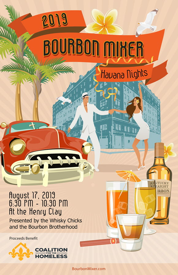 Bourbon Mixer - Havana Nights, August 17, 2019 at The Henry Clay, Louisville, Kentucky