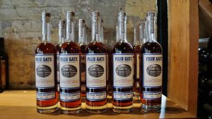 Four Gate Whiskey - Four Gate Whiskey Kentucky Straight Bourbon Whiskey Aged 11 Years plus 90 Days in Used Sherry-Rum Barrels
