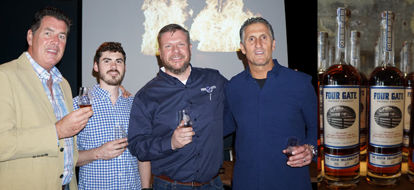 Four Gate Whiskey - Launch of Four Gate Whiskey at Winery 502