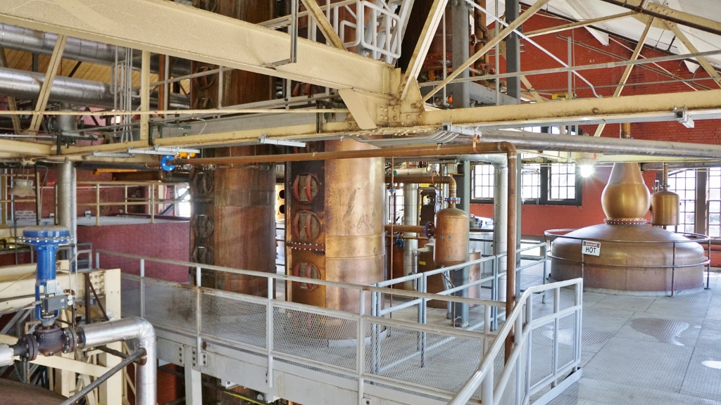 Four Roses Distillery - Vendome Copper & Brass Works Stills Copper Column Stills