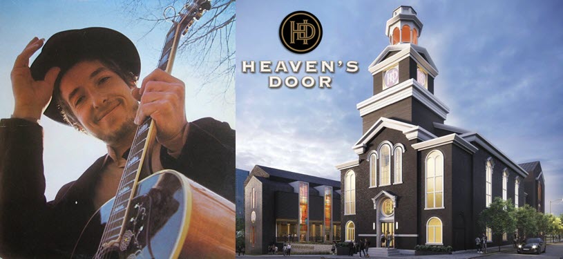 Heaven's Door Distillery - Renderig of Bob Dylan's Nashville, TN Distillery, Opening Fall 2020
