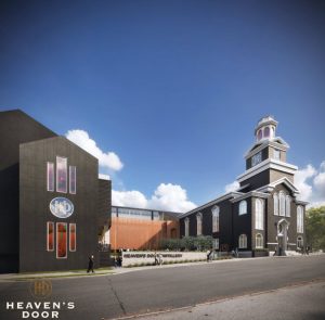 Heaven's Door Distillery - Renderig of Nashville, TN Distillery