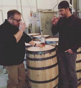 Hard Truth Distilling - General Manager and Head Distiller Bryan Smith and Lead Distiller Cole Smith