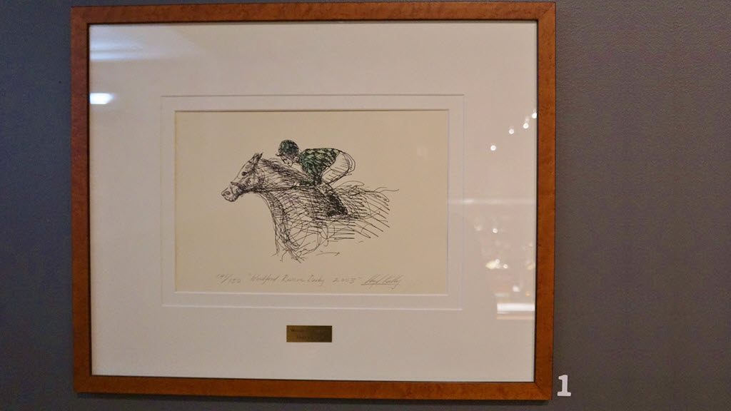 Woodford Reserve Distillery - 2003 Kentucky Derby Artwork by Lloyd Kelly