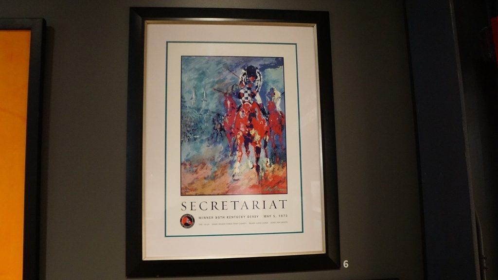 Woodford Reserve Distillery - 2008 Kentucky Derby Artwork by Leroy Neiman, Secratariat Triple Crown 35th Anniversary