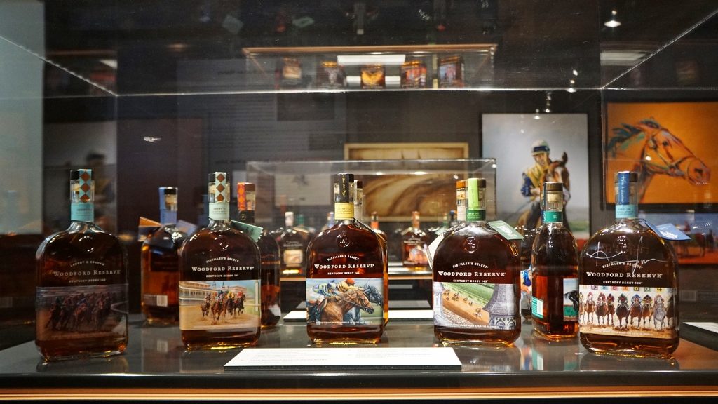 Woodford Reserve Kentucky Derby Bottles - 2014 through 2018.