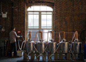 Kings County Distillery - Five 24-liter Stainless Steel Stills