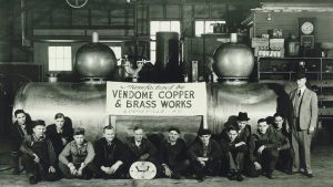 Vendome Copper & Brass Works - Founded by Elmore Sherman Sr.