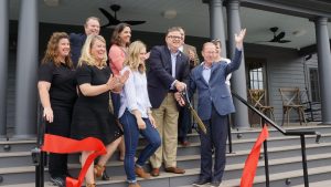 Woodford Reserve Distillery - The New Welcome Center Ribbon Cutting