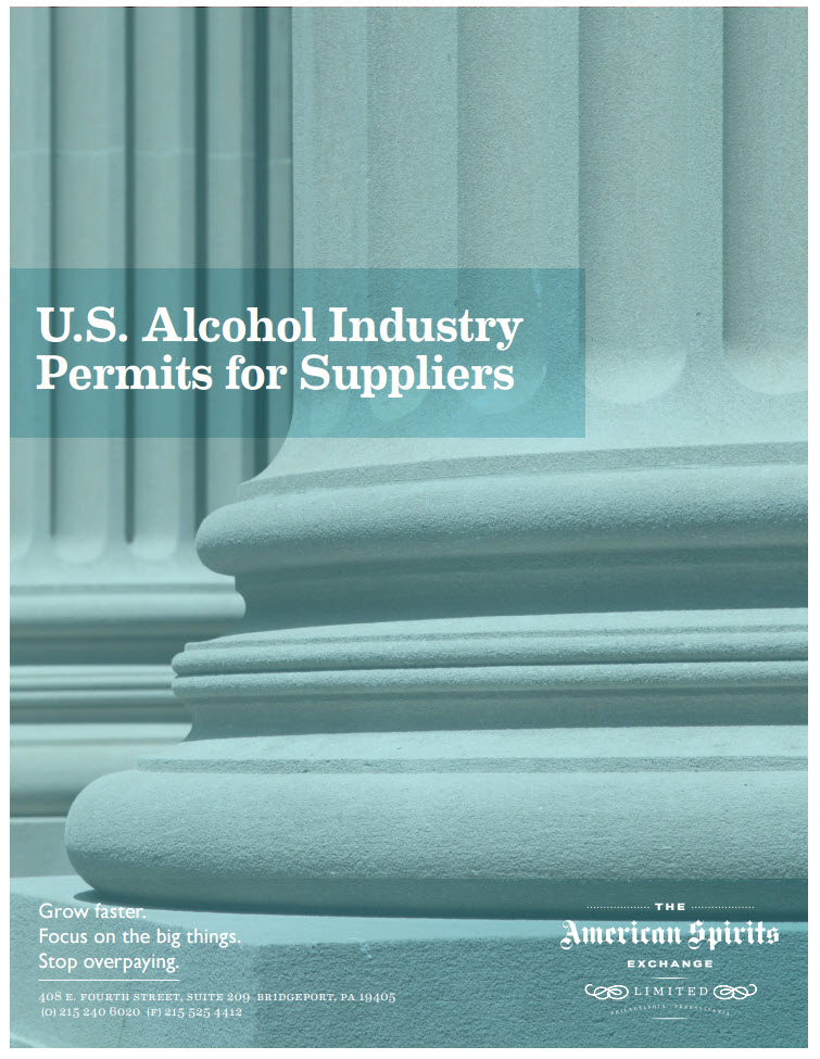 American Spirits Exchange Limited - White Paper - U.S. Alcohol Industry Permits for Suppliers