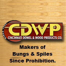 Cincinnati Dowel and Wood Products - Makers of Bungs and Spiles for Wooden Barrels
