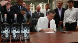 Distillers Association of North Carolina - Gov. Cooper Signing SB 290 Into Law